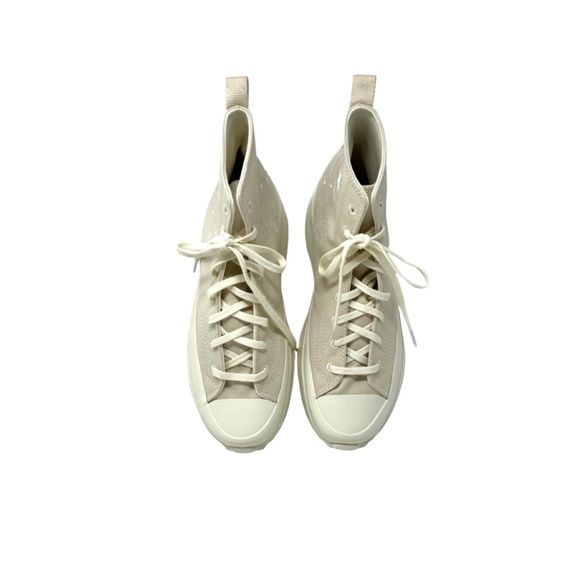 Converse Run Star Hike Platform Sneakers Men's Shoes Skate Canvas Ivory A02078C - Picture 5 of 8